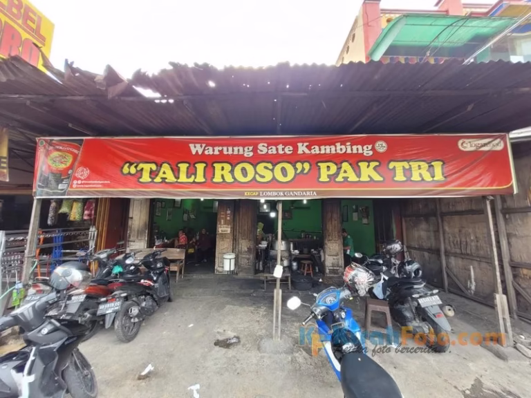 Menikmati Sate Kambing Taliroso Klaten yang Legendaris