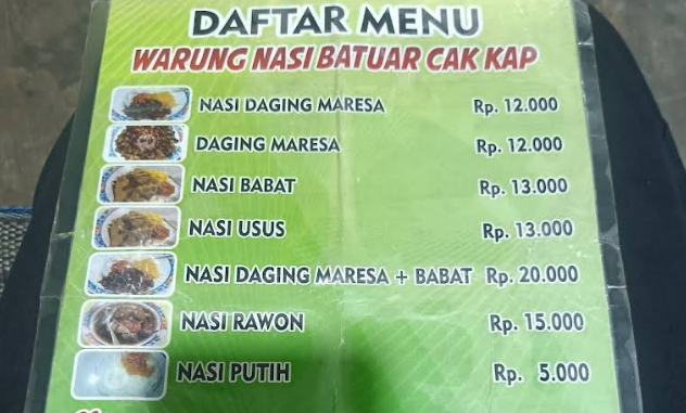 Nasi Kikil Batuar Langsung Diserbu Pembeli!